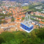 kolejka na San Marino. Szli my pieszo